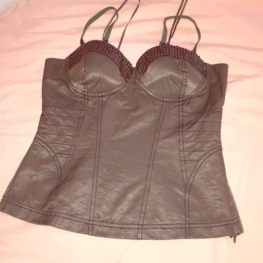 Bustier Top - Brown
